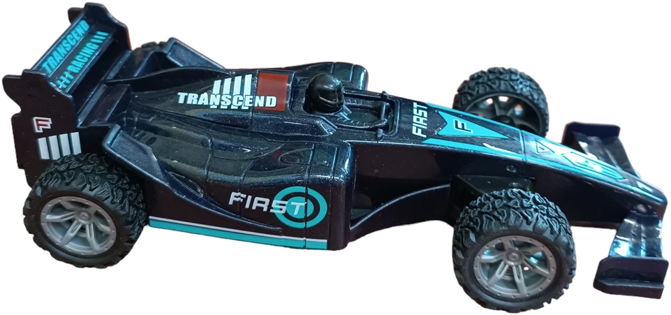 Radijo bangomis valdomas automobilis Formulė, oranžinis, Spalva: Juoda