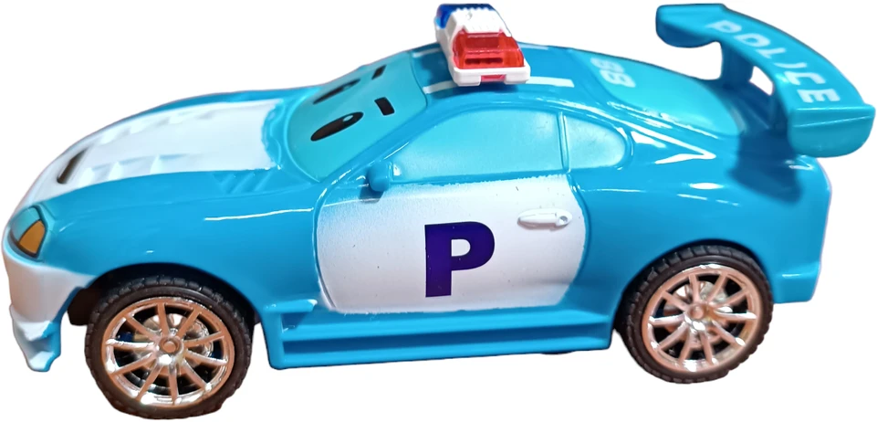 Radijo bangomis valdomas automobilis policijos automobilis, raudonas, Spalva: Mėlyna