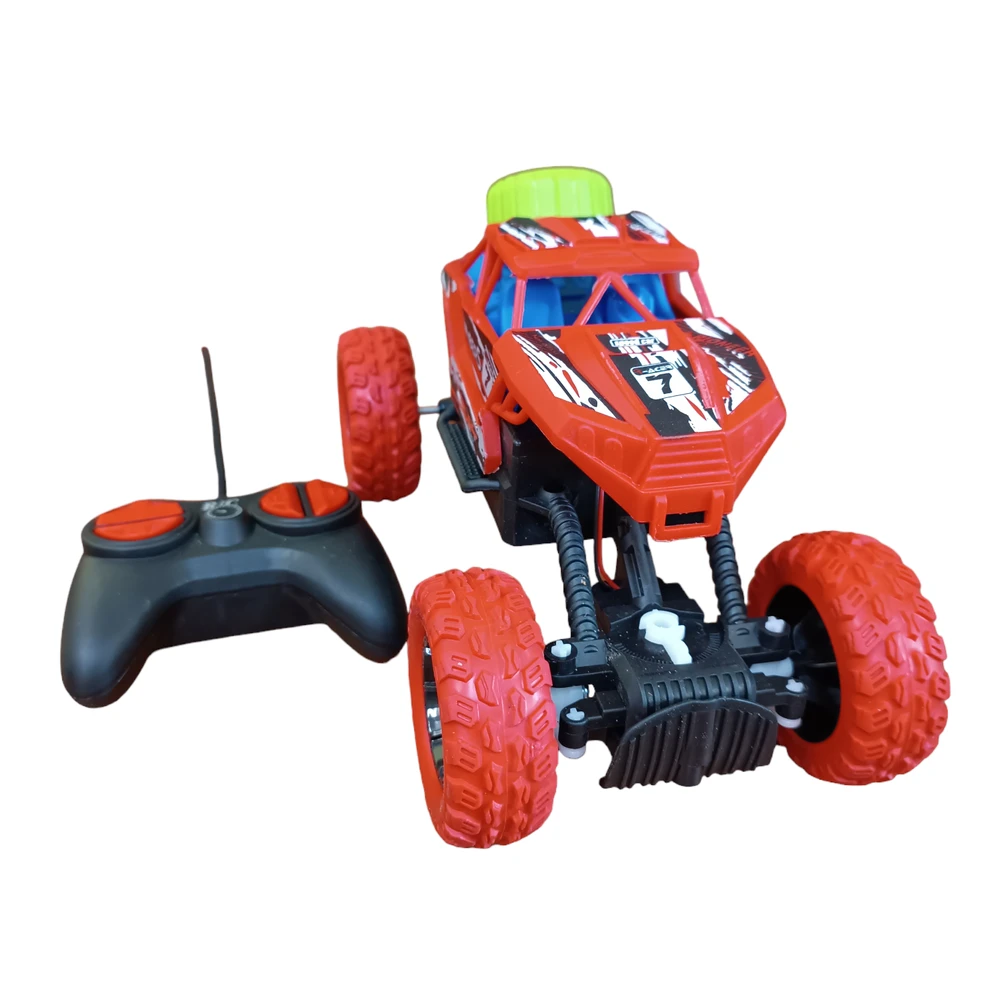 Radijo bangomis valdomas Monster Truck automobilis, Spalva: Žalia