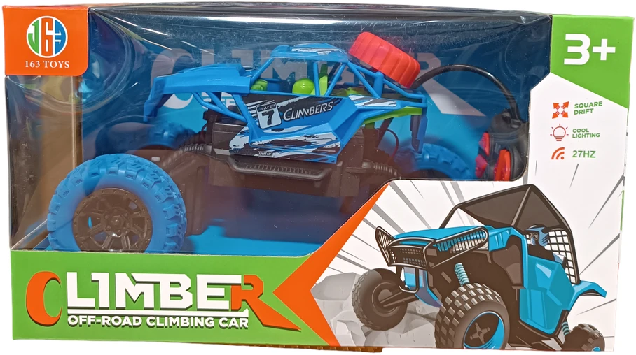 Radijo bangomis valdomas Monster Truck automobilis, Spalva: Žalia