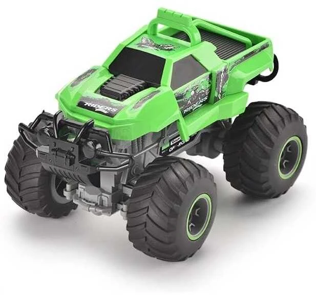 RC didelių ratų visureigis konstruojamas automobilis
