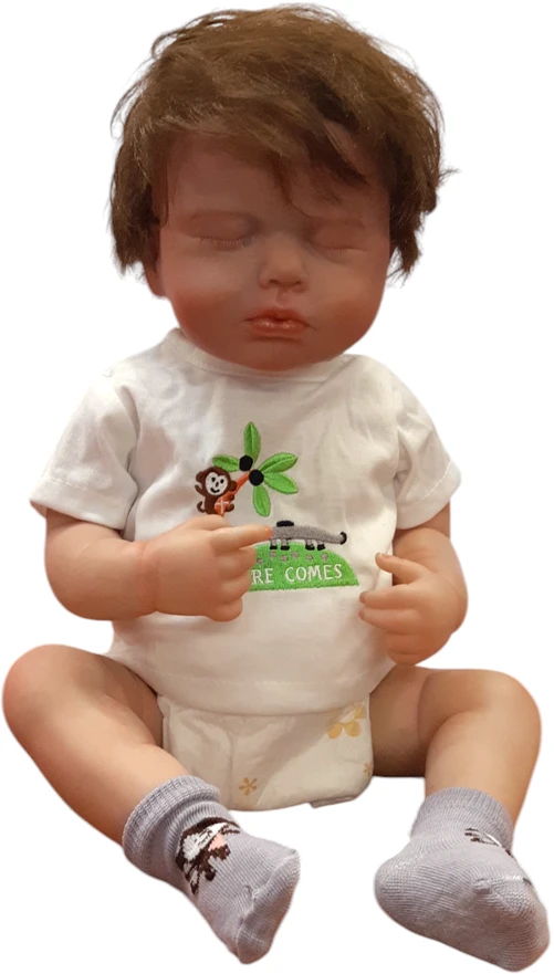 Realistiškos išvaizdos lėlė kūdikis Hoomai Doll