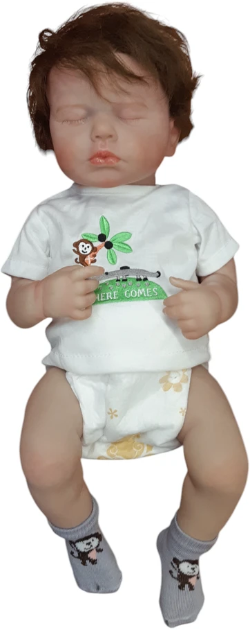Realistiškos išvaizdos lėlė kūdikis Hoomai Doll