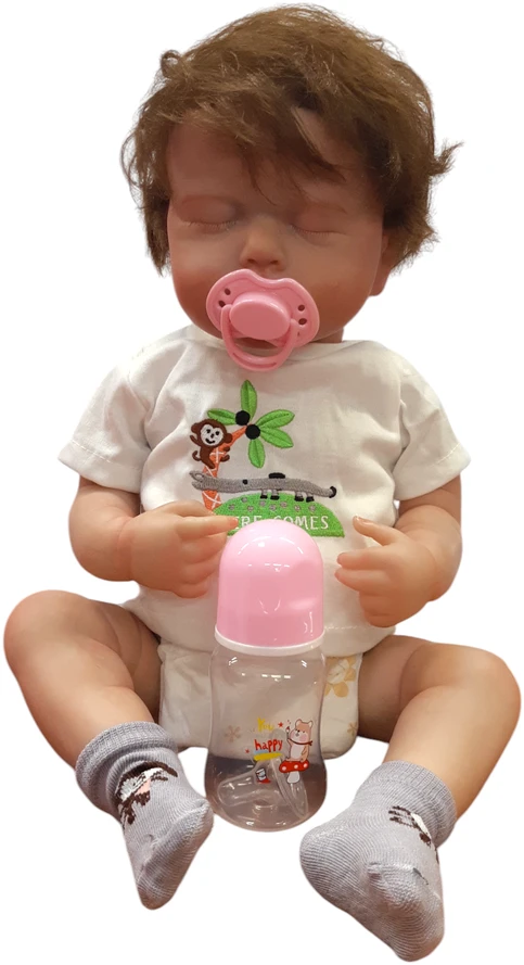 Realistiškos išvaizdos lėlė kūdikis Hoomai Doll
