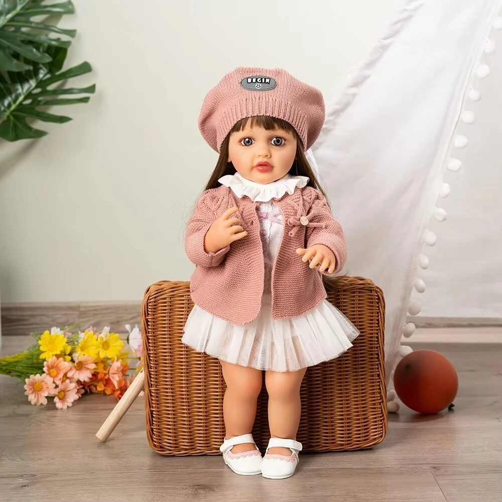 Yiwu Jingxin Toys Co., LTD Realistiškos išvaizdos lėlė, Spalva: Rožinė