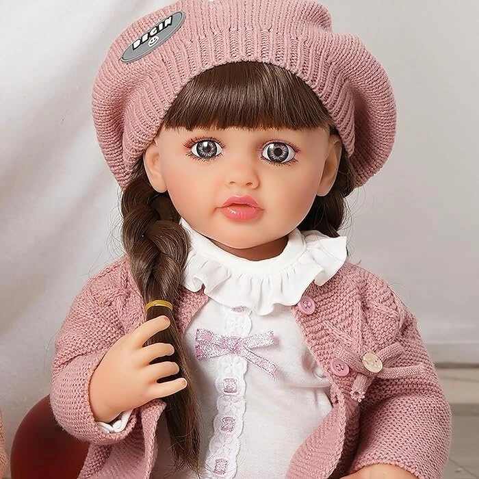 Yiwu Jingxin Toys Co., LTD Realistiškos išvaizdos lėlė, Spalva: Rožinė