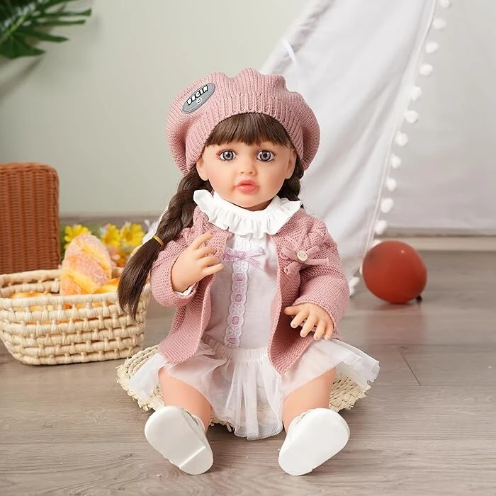 Yiwu Jingxin Toys Co., LTD Realistiškos išvaizdos lėlė, Spalva: Rožinė