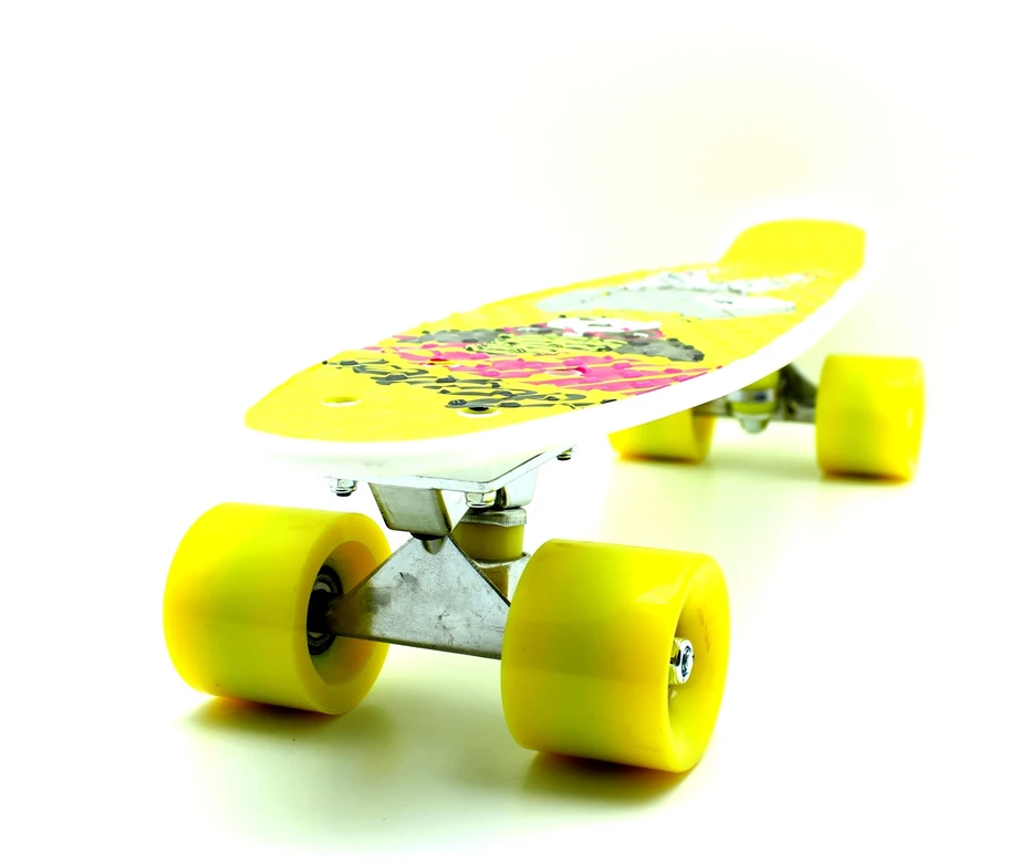 Riedlentė Pennyboard 55 cm, Spalva: Balta