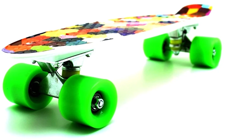 Riedlentė Pennyboard 55 cm, Spalva: Balta