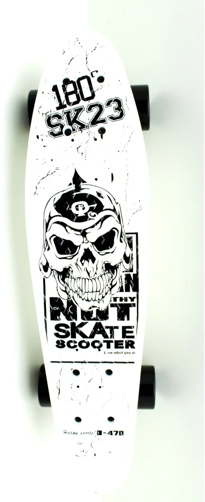 Riedlentė Pennyboard 55 cm, Spalva: Balta