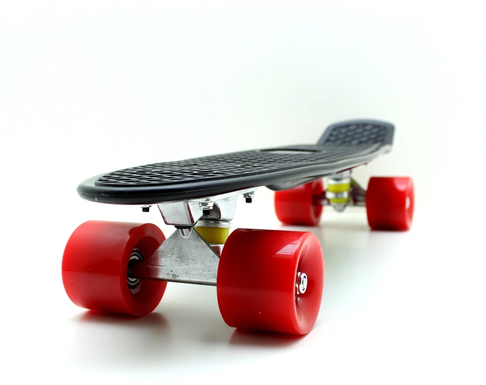 Riedlentė Pennyboard 55 cm, Spalva: Juoda