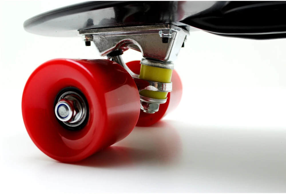 Riedlentė Pennyboard 55 cm, Spalva: Raudona