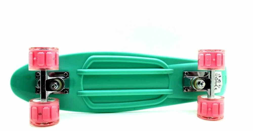 Riedlentė Pennyboard 58cm su šviečiančiais ratukais