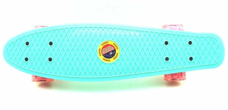 Riedlentė Pennyboard 58cm su šviečiančiais ratukais