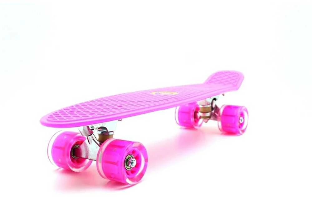 Riedlentė Pennyboard 58cm su šviečiančiais ratukais