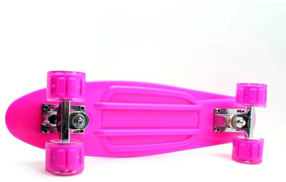 Riedlentė Pennyboard 58cm su šviečiančiais ratukais