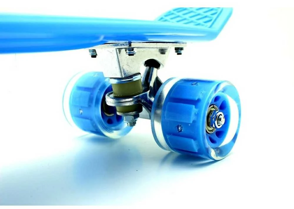 Riedlentė Pennyboard 58cm su šviečiančiais ratukais