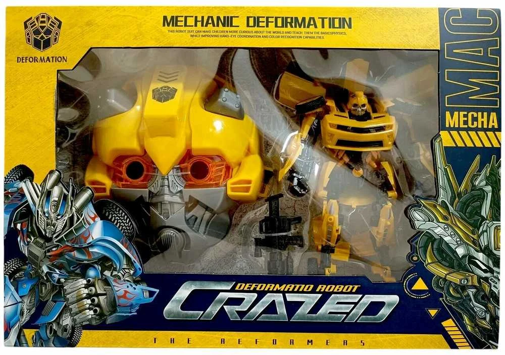 Robotas transformeris su kauke komplekte