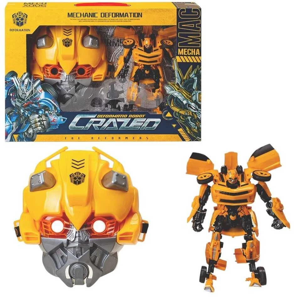 Robotas transformeris su kauke komplekte