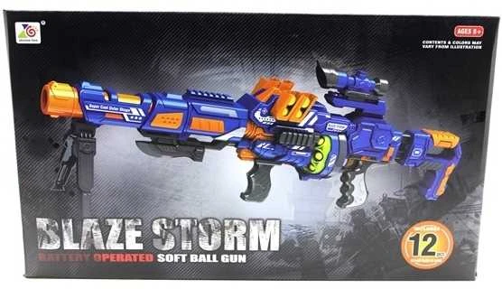 Šautuvas Minkštomis Kulkomis "Blaze Storm"