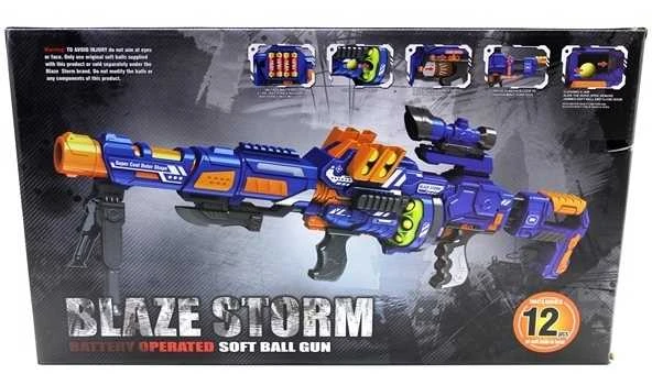 Šautuvas Minkštomis Kulkomis "Blaze Storm"