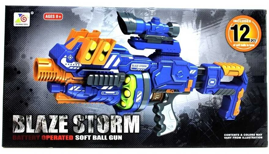 Šautuvas Minkštomis Kulkomis "Blaze Storm"