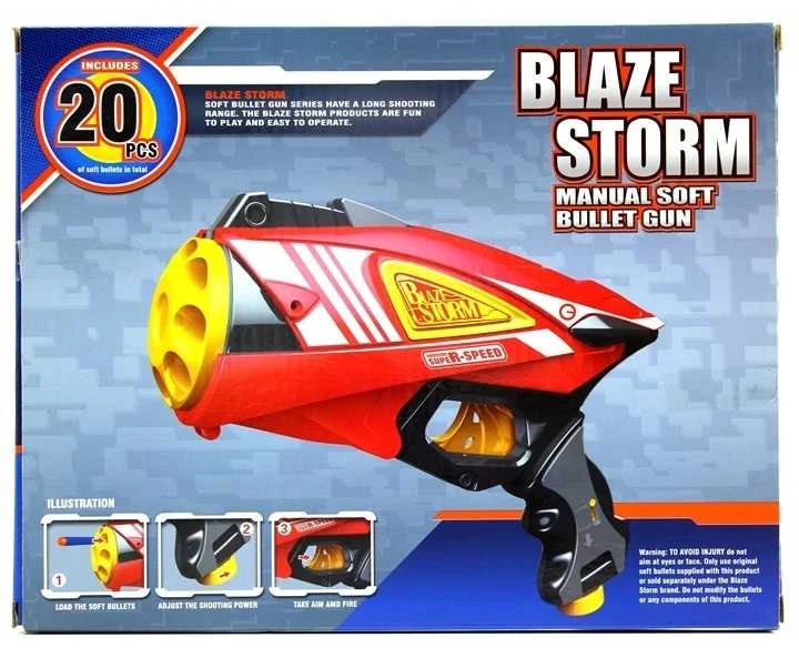 Šautuvas Minkštomis Kulkomis "Blaze Storm"