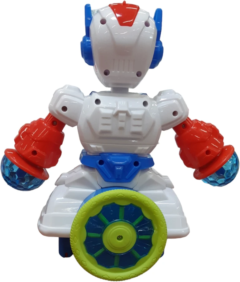 Šokantis Robotas su 3D šviesom