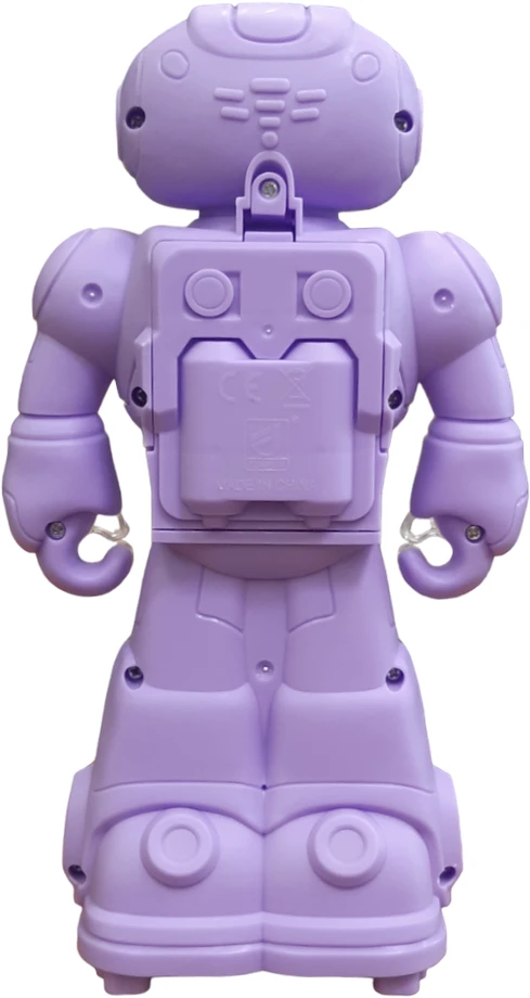 Šviečiantis žaismingas Robotas, Spalva: Mėlyna