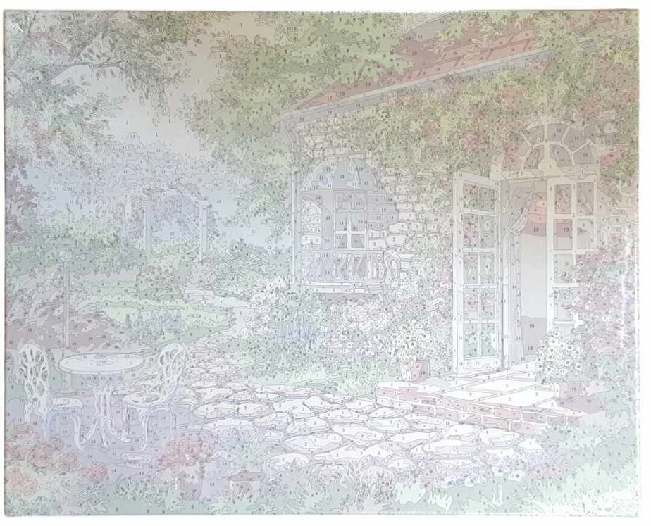 Tapyba pagal skaičius 39,5 x 49,6 cm