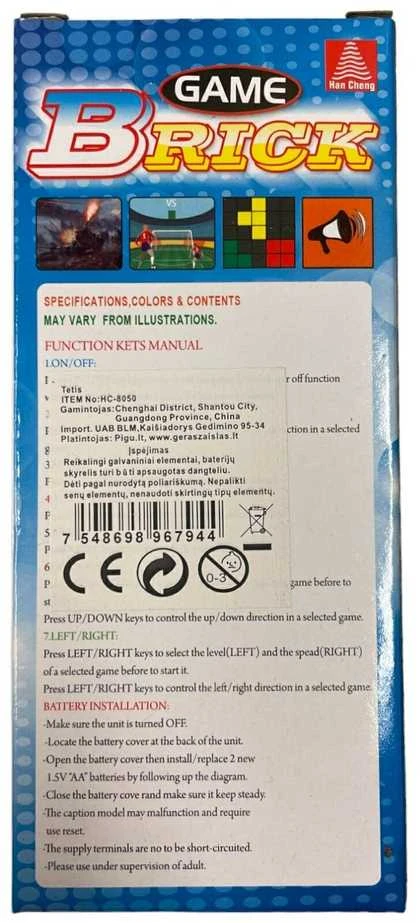 Tetris dideliu ekranu CLASSIC