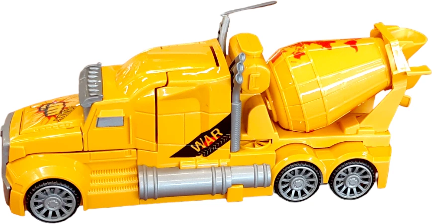 Transformeris - automobilis Feng Fa Toys, geltonas