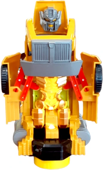 Transformeris - automobilis Feng Fa Toys, geltonas