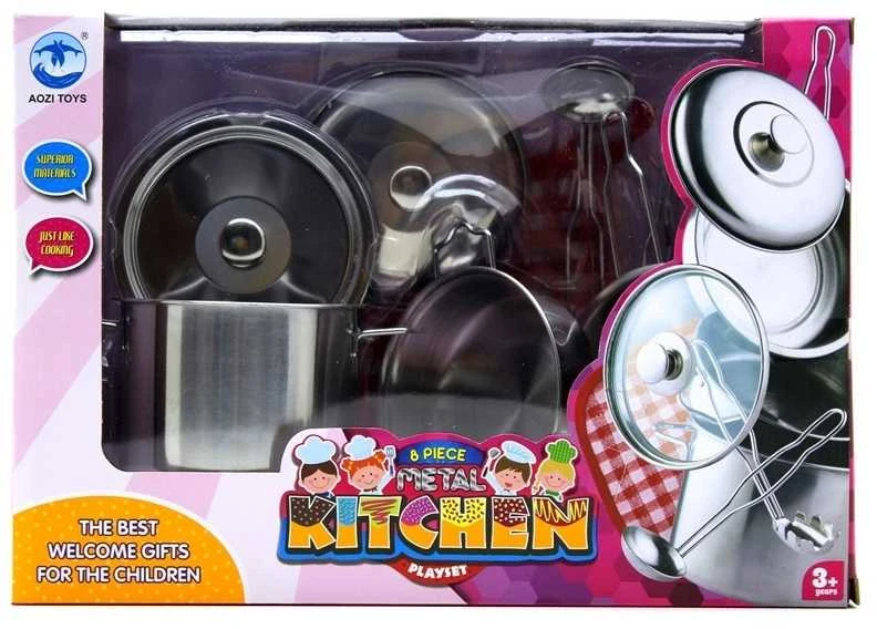 Virtuvės rinkinys metalinis