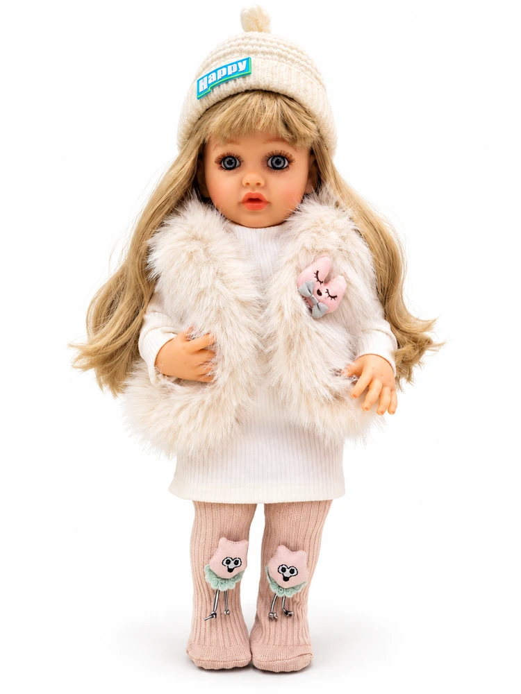 Yiwu Jingxin Toys Co., LTD Realistiškos išvaizdos lėlė, Spalva: Balta