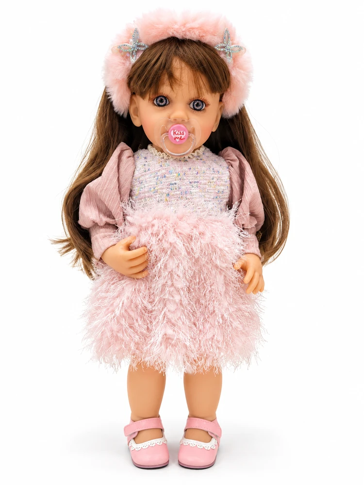 Yiwu Jingxin Toys Co., LTD Realistiškos išvaizdos lėlė, Spalva: Žydra/Rožinė