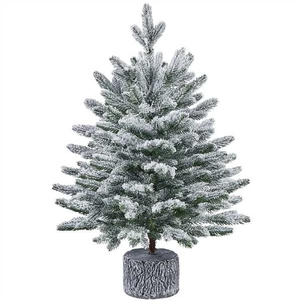 Yaheetech 68cm Dirbtinė Kalėdų eglutė su LED ir sniego efektu (Nemokamas pristatymas)