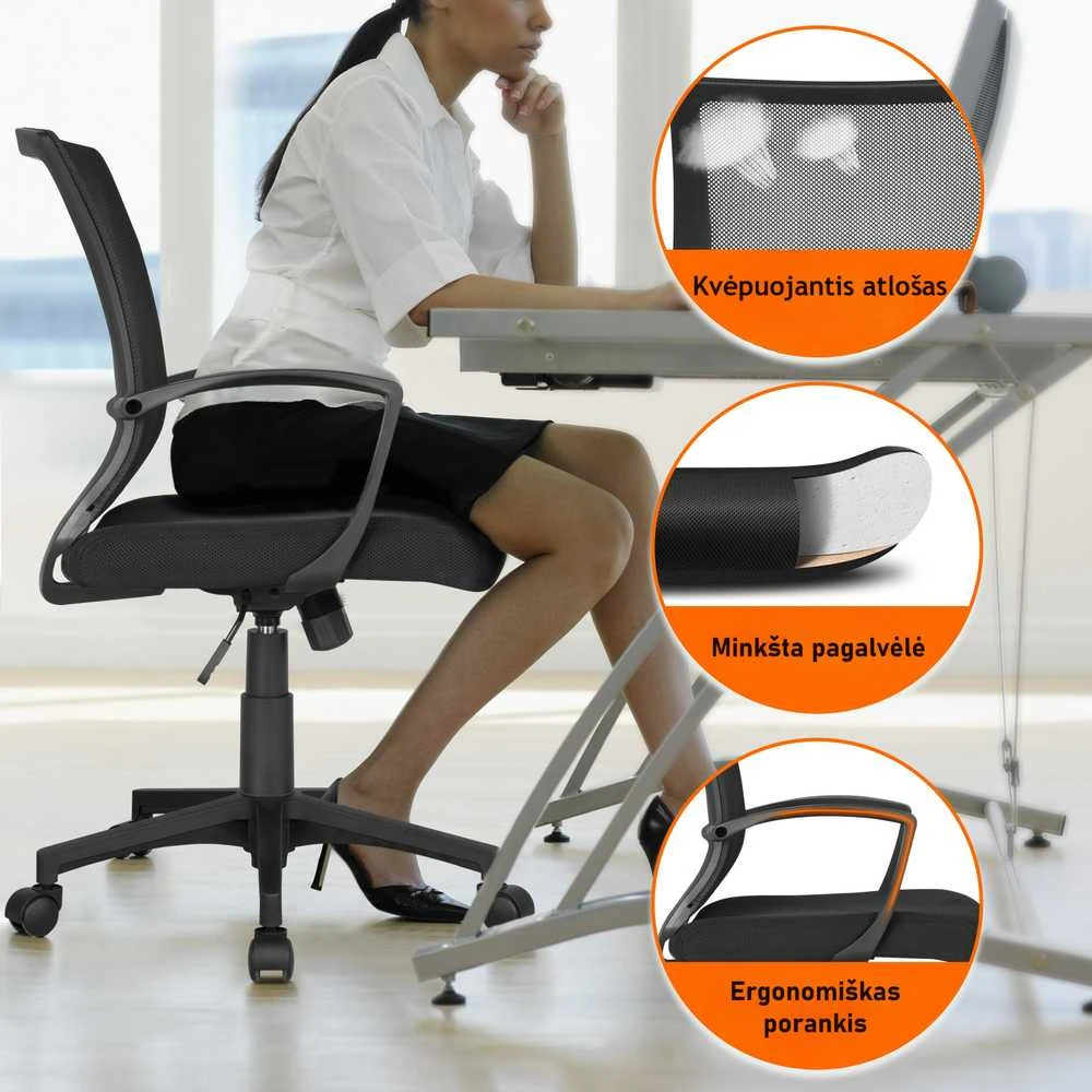 Ergonomiška kėdė (Nemokamas pristatymas)