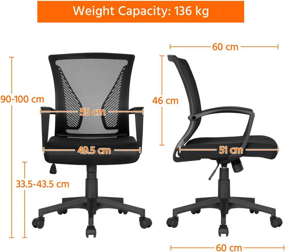 Ergonomiška kėdė (Nemokamas pristatymas)