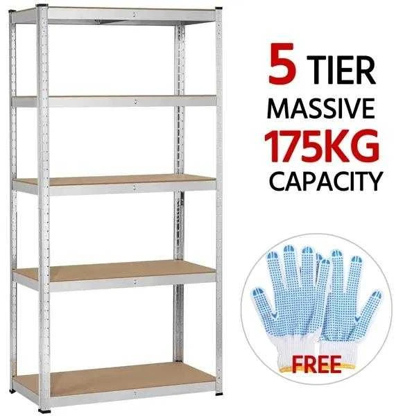 Yaheetech Sandėliavimo lentyna iki 875 kg.