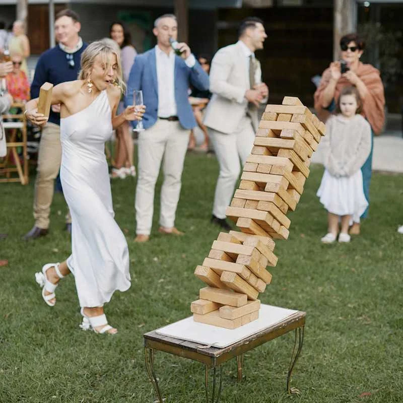 Large Jenga bokšto kaladėlių žaidimas
