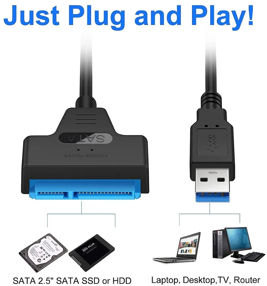 Adapteris USB į SATA 3.0