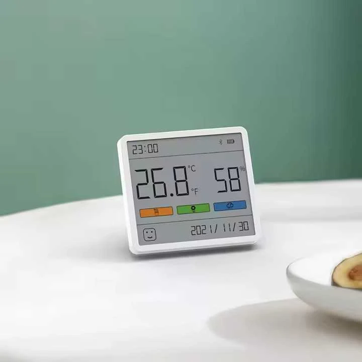 Atuman Skaitmeninis termometras ir drėgmės matuoklis su LCD ekranu