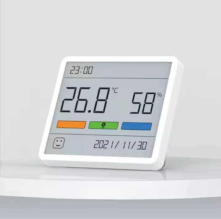 Atuman Skaitmeninis termometras ir drėgmės matuoklis su LCD ekranu