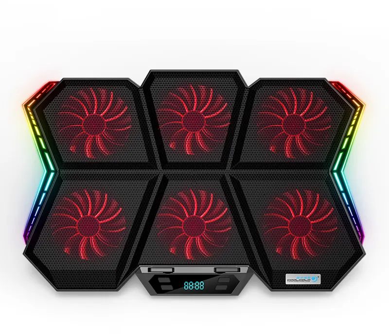 Nešiojamo kompiuterio aušinimo padas Modux RGB 17
