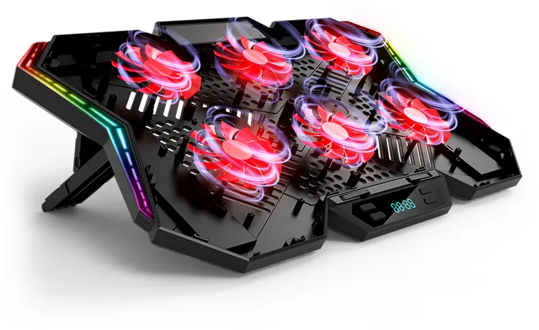 Nešiojamo kompiuterio aušinimo padas Modux RGB 17