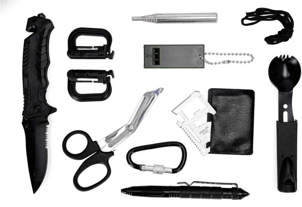 Taktinis išgyvenimo rinkinys Modux “Survival kit” 40-In-1