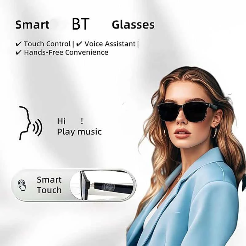Išmanūs bluetooth saulės akiniai