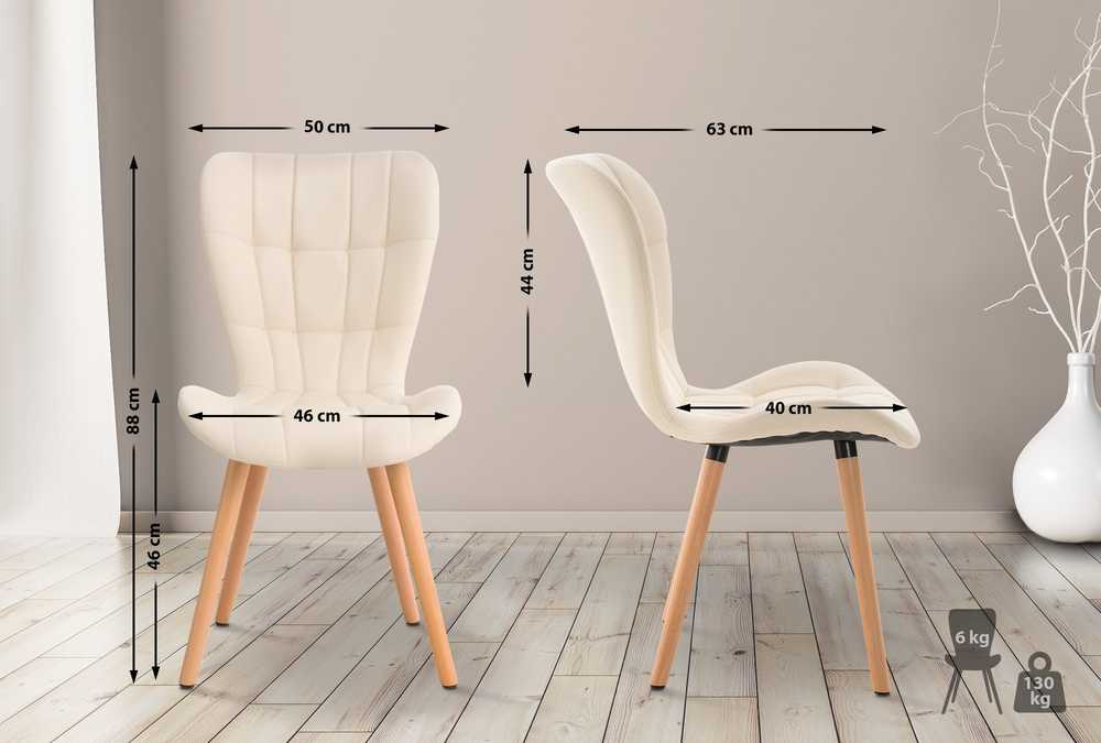 Mville 2 vnt. kėdžių rinkinys Elda dirbtinė oda