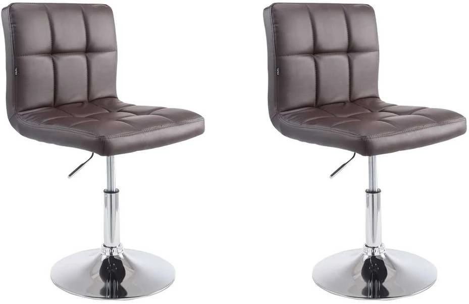 Mville 2 vnt. „Lounger Palma V2“ dirbtinės odos kėdžių komplektas